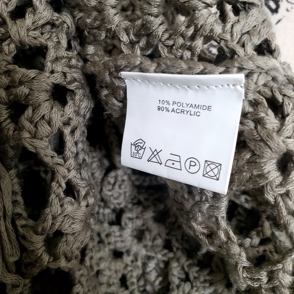 Forla Paris Women's Open Crochet Tunic Dress (AF09) - Picture 8 of 9